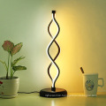 Nordic Post Modern Double Spiral LED Arc Floor Lamp